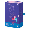 Satisfyer Kit de 3 boules de geisha - 3.8 cm
